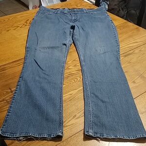 LEE RIDERS Jeans Women 38 x 32 BLUE  Denim Preowned Casual Work Used